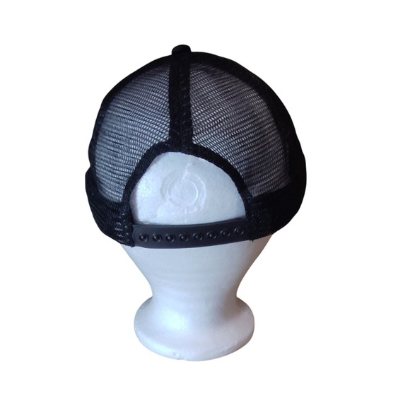 Snap On Tool Mesh Snap Back Cat Trucker Hat Patch Embroidered Spellout Logo - Picture 3 of 9